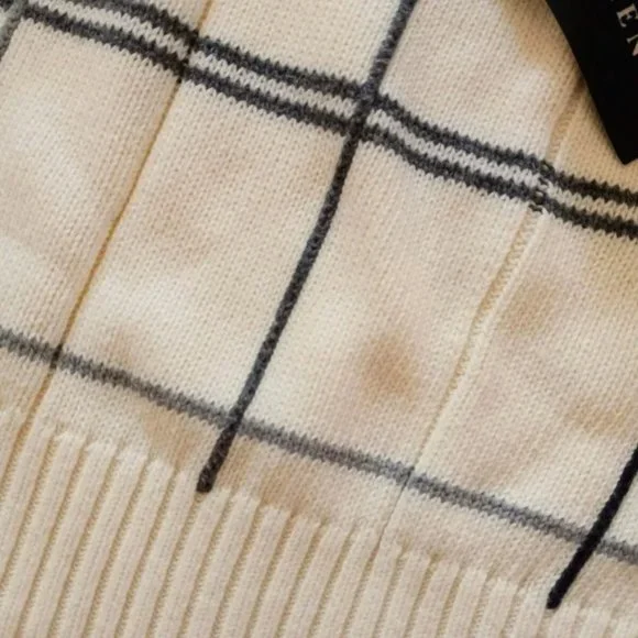 Vintage Oscar De La RENTA SWEATER MENS XL NWT 1990s - Picture 3 of 9